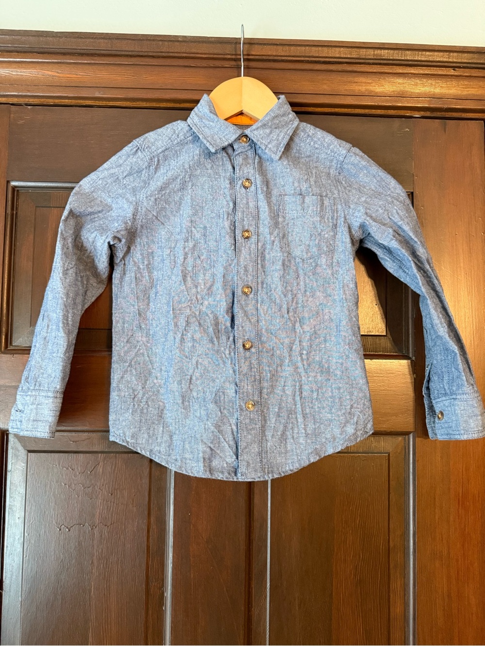 Tommy Bahama Boys' Chambray Button-Down Shirt - Light Blue